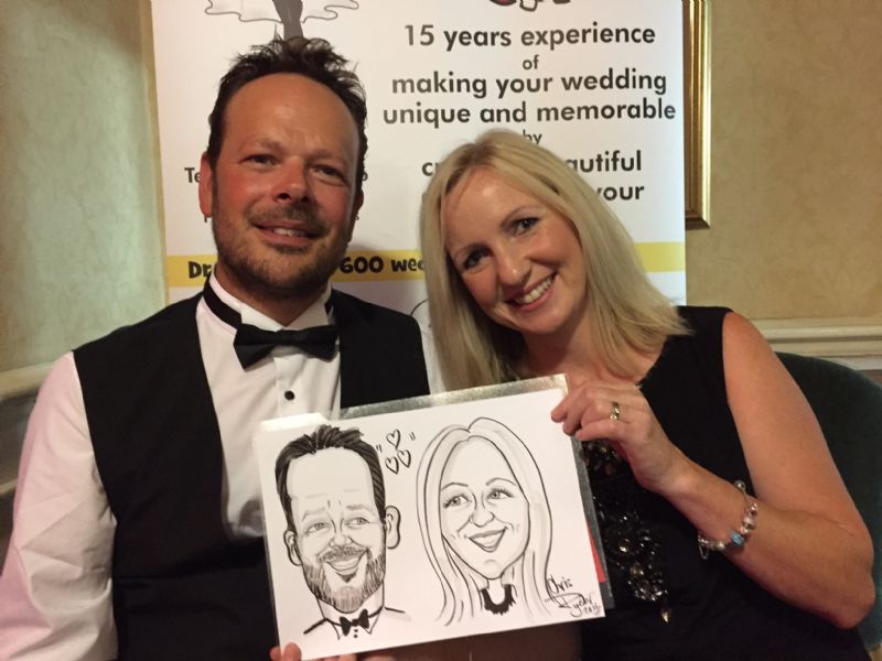 chris caricaturist